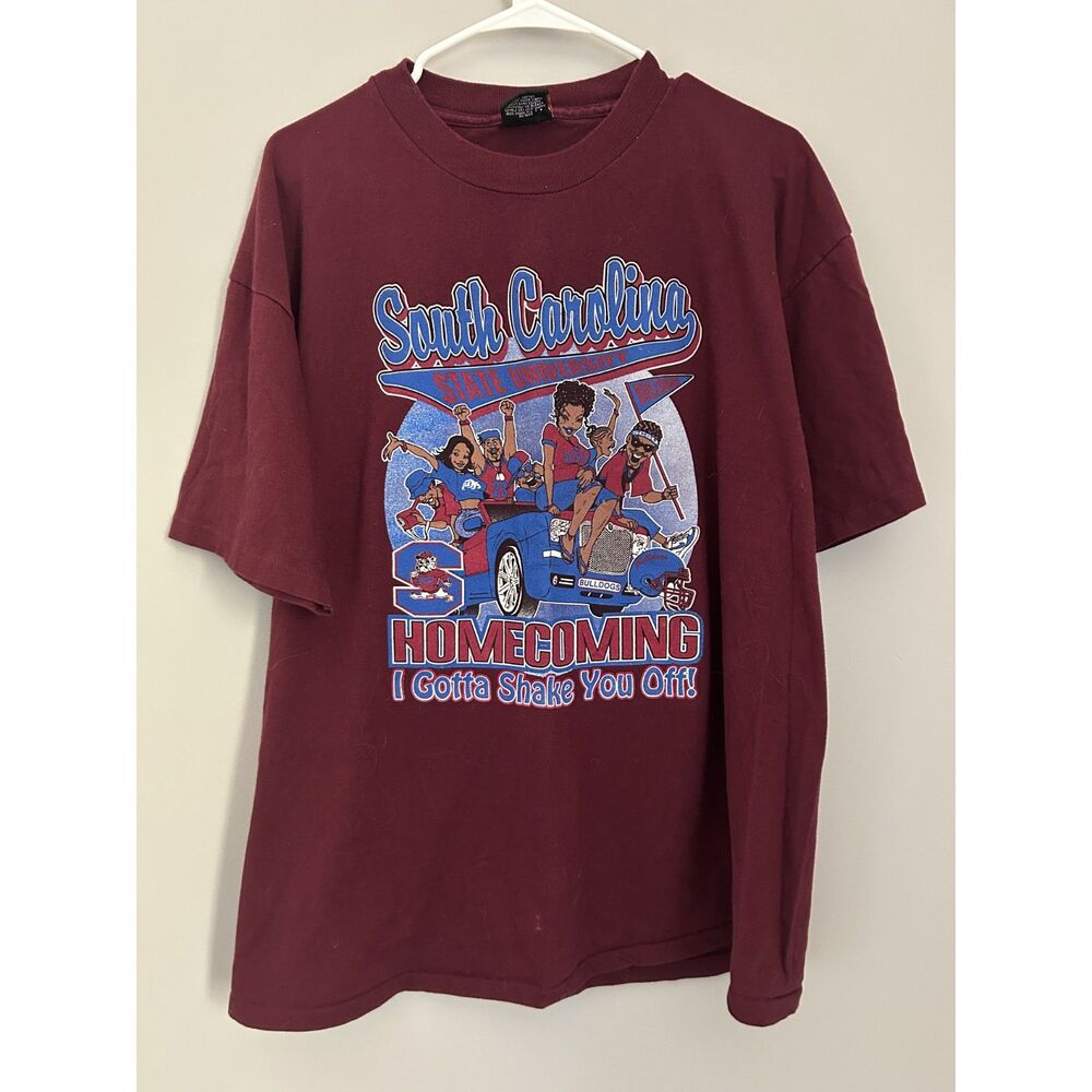 Vintage 2005 South Carolina State Bulldogs Homecoming Tee Large Harley Davidson